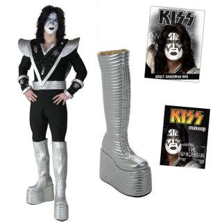 ace frehley replica boots|ace frehley spaceman costume.